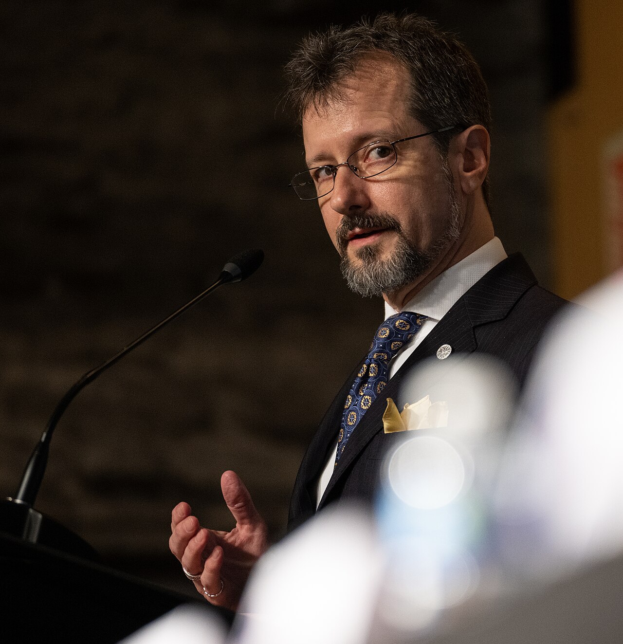 Dr. Sean Kirkpatrick — AARO's first director, appointed July 2022, who would resign in December 2023 after concluding the Pentagon had no credible evidence of non-human technology.