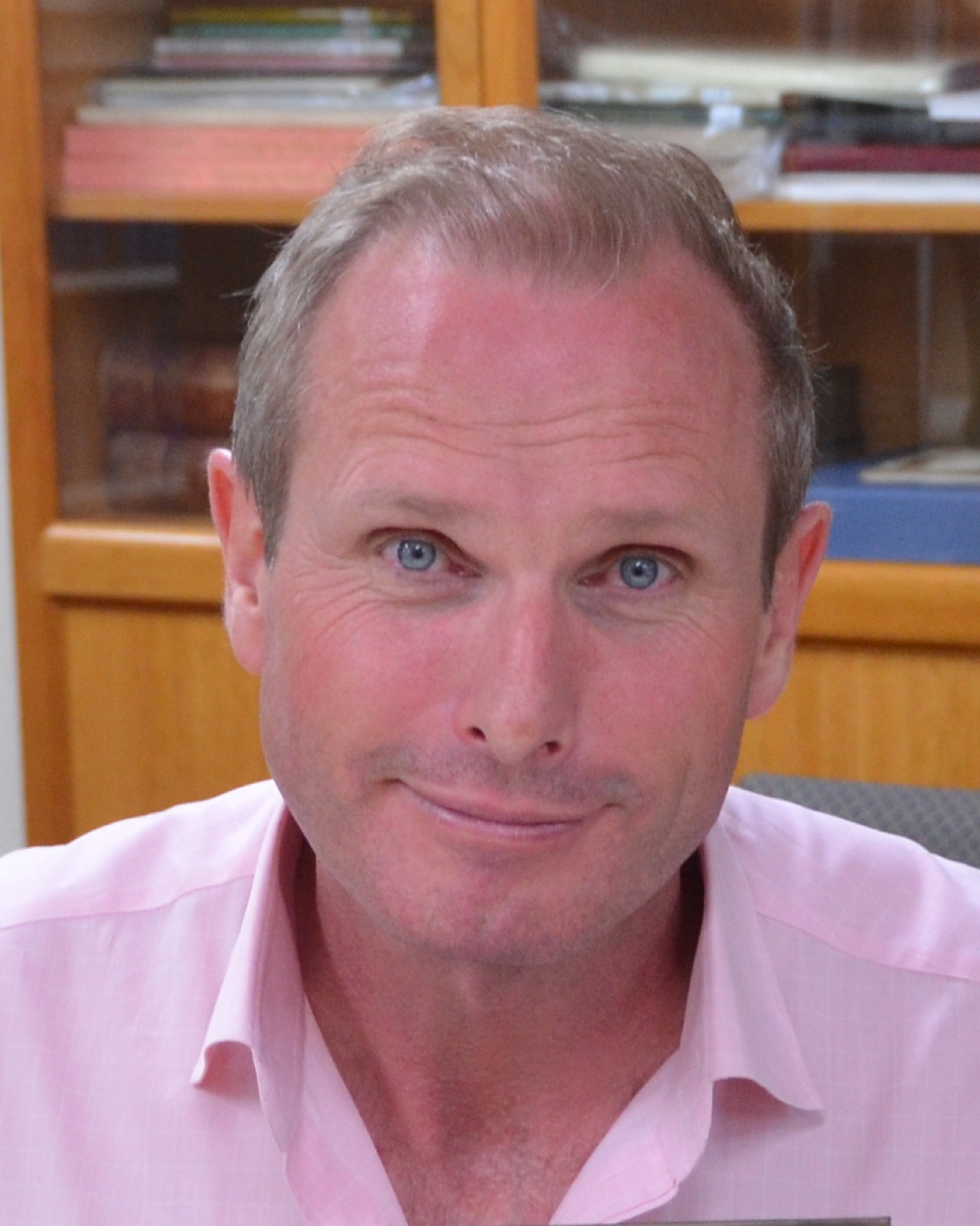 Ross Coulthart, Australian investigative journalist (Walkley Award winner), photographed at a Mosman Library author talk in 2012.