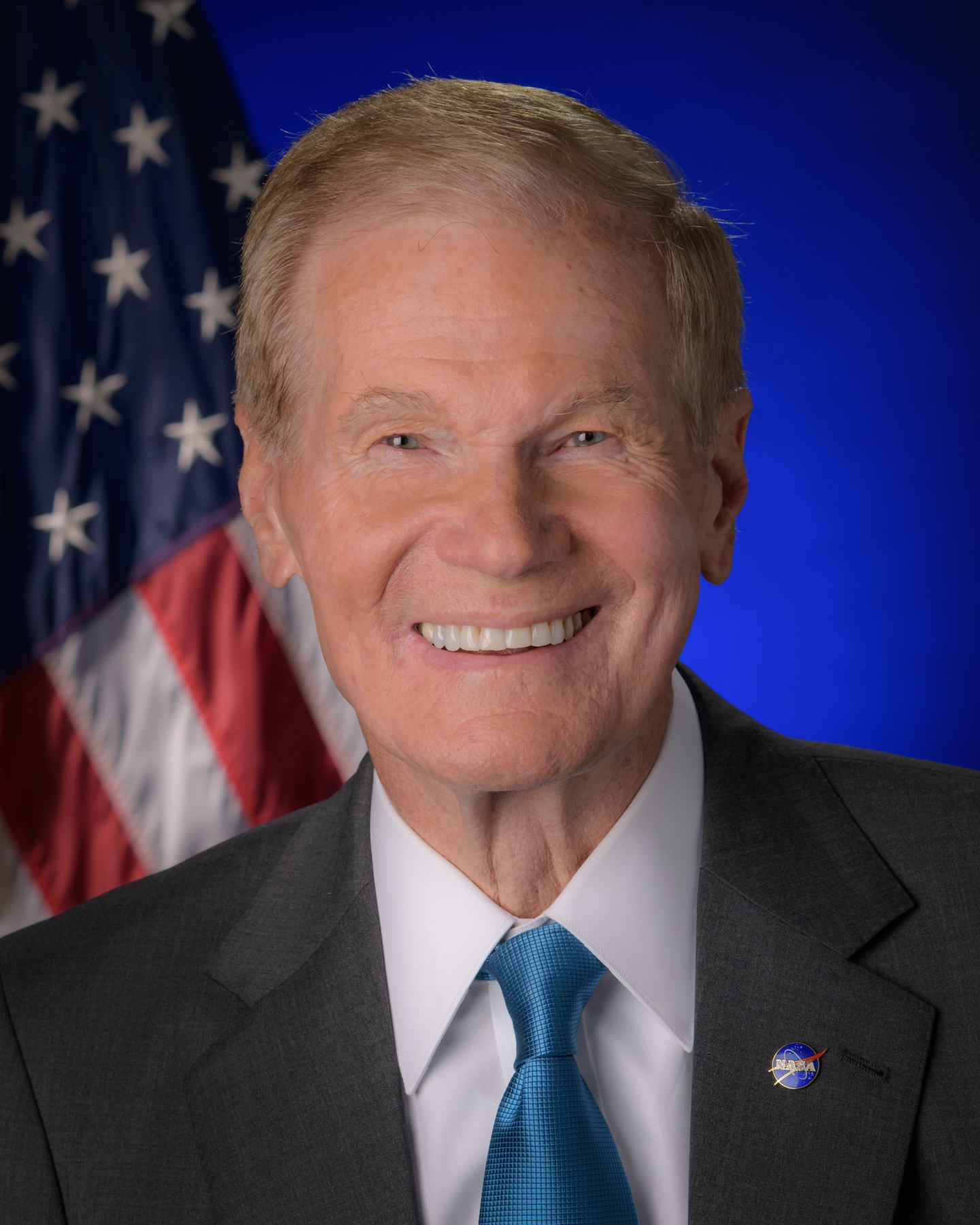 NASA Administrator Bill Nelson — the official portrait of the former senator who, at the 14 September 2023 press conference, said he was 'not at liberty' to characterise what UAP data described.