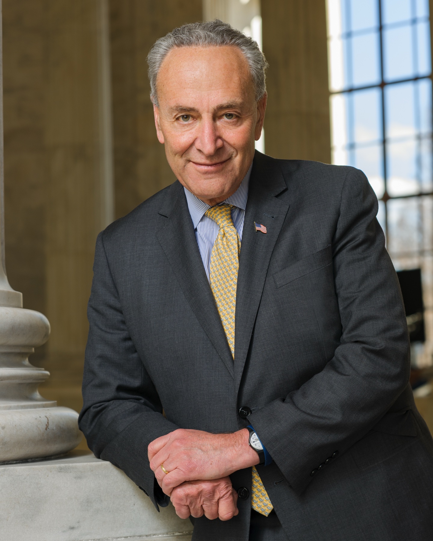 Sen. Charles E. Schumer (D-NY), Senate Majority Leader and lead sponsor of the July 2023 UAP Disclosure Act.