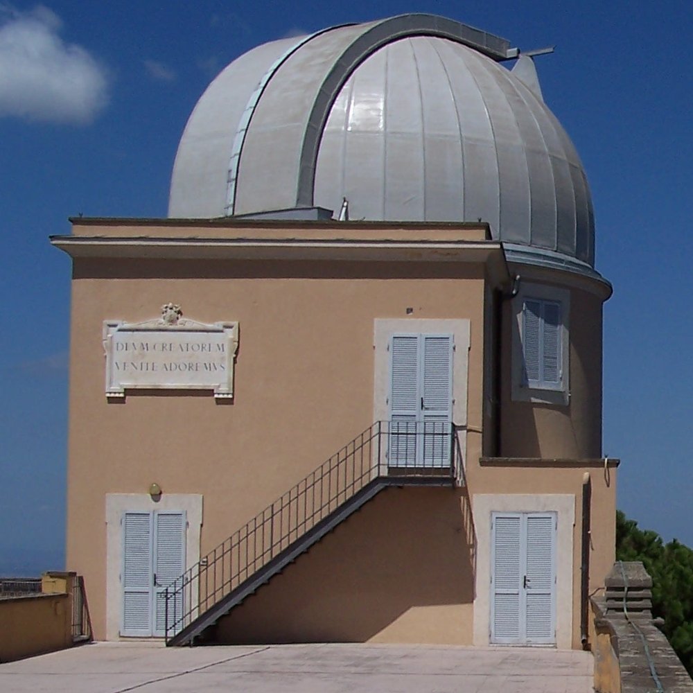 The Specola Vaticana — Vatican Observatory dome at Castel Gandolfo.
